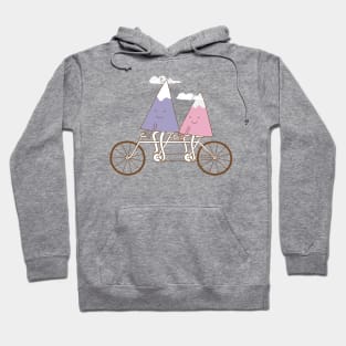 mountain biking Hoodie